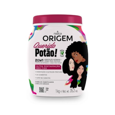 Creme Hidratante Capilar Origem Nazca 2x1 Querido Potão 1kg