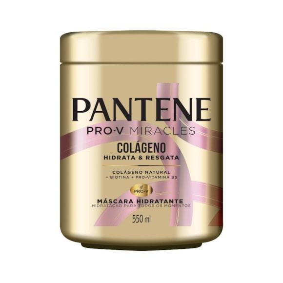 Creme Hidratante Capilar Pantene Colágeno Hidra 550ml