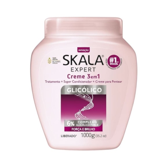 Creme Hidratante Capilar Skala Genetiqs Glicólico 1kg