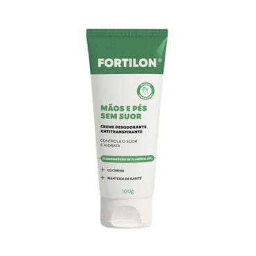 Creme Hidratante Dailus Fortilon Antitranspirante Mãos E Pés
