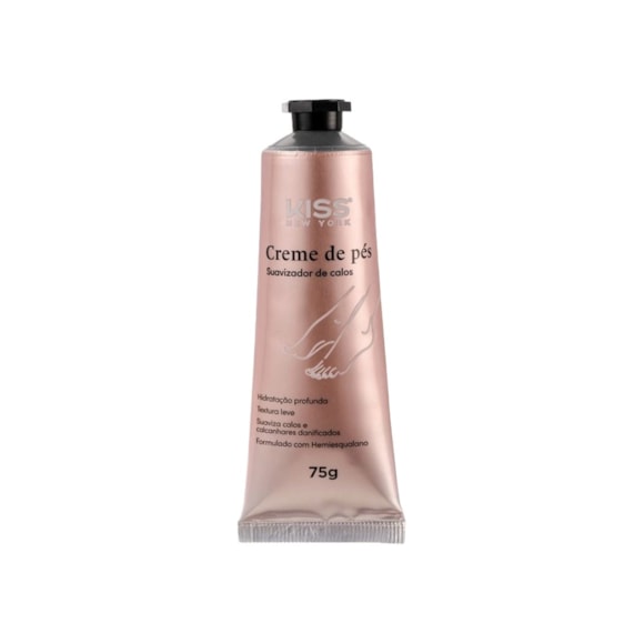 Creme Hidratante de Pés Kiss Suavizador de Calos 75g