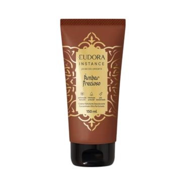 Creme Hidratante Eudora Instance Concentrado Ultra Perfumado Âmbar Precioso 150ml