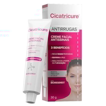 Creme Hidratante Facial Cicatricure Antissinais 30G
