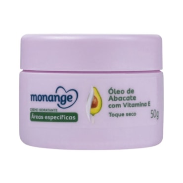 Creme Hidratante para Áreas Específicas Monange Abacate 50g