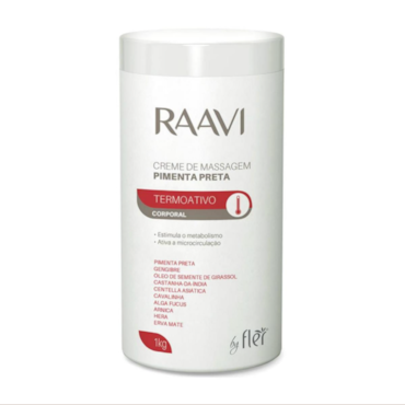Creme Massagem Raavi Pimenta 1kg