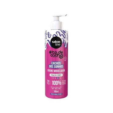 Creme Modelador Salon Line #TDC Cachos Dos Sonhos Fixação Forte 500ml