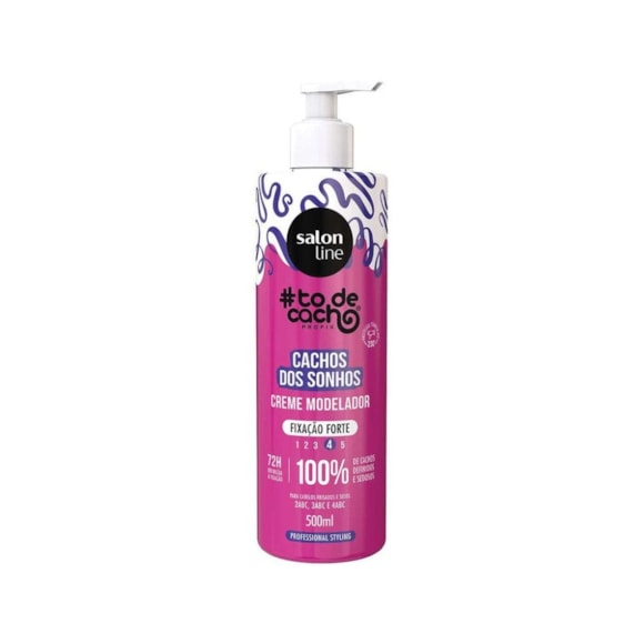 Creme Modelador Salon Line #TDC Cachos Dos Sonhos Fixação Forte 500ml