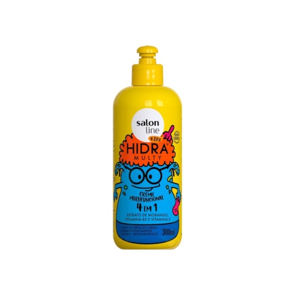 Creme Multifuncional Infantil Salon Line Hidra Multy Kids 300Ml