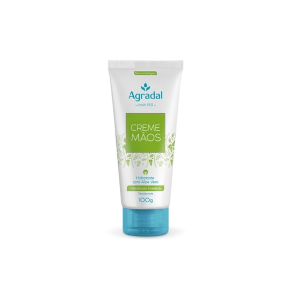 Creme Para Mãos Agradal Hidratação Imediata 100g