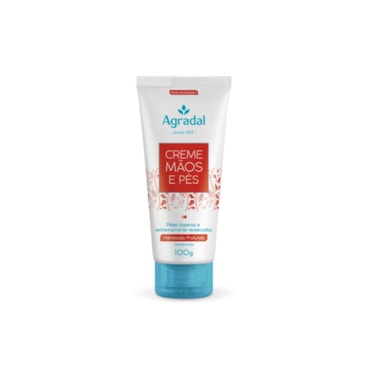 Creme Para Mãos E Pés Agradal Hidratação Profunda 100g
