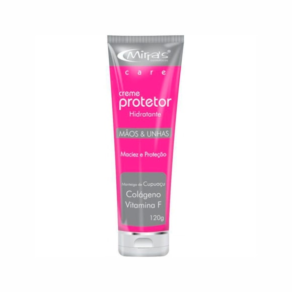Creme Para Mãos e Unhas Mirras Colágeno E Vitamina E 120g