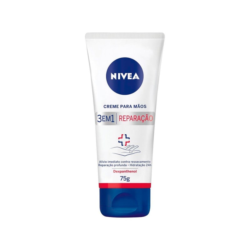 Creme para Mãos Nivea Hidratação e Reparação 75g