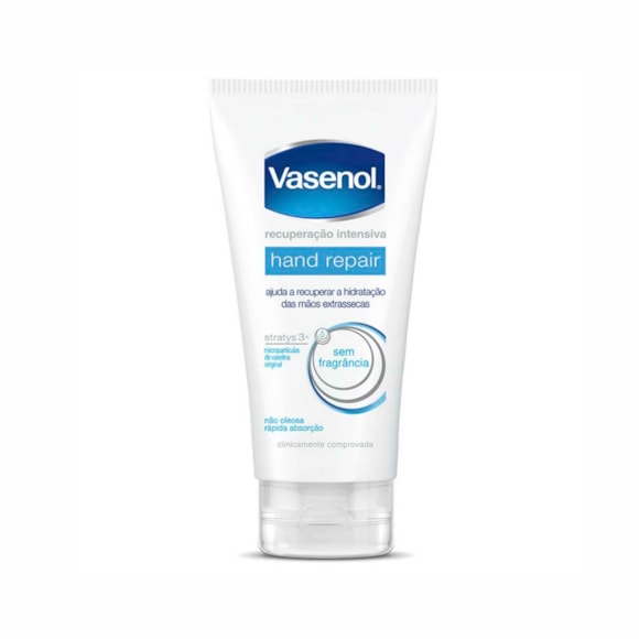 Creme Para Mãos Vasenol Hand Repair Sem Fragrância 75ml
