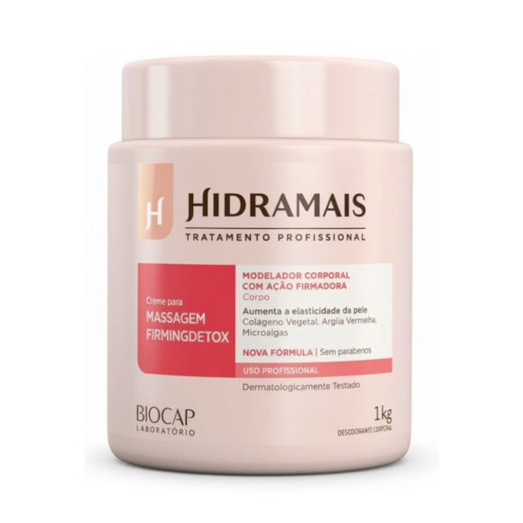 Creme Para Massagem Hidramais Firmingdetox 1Kg