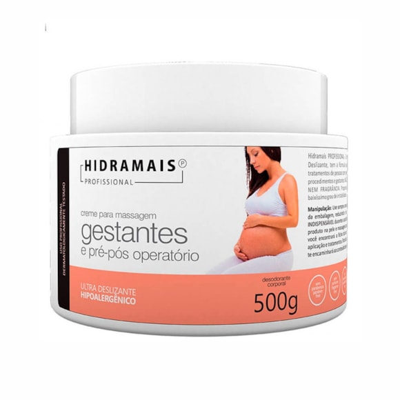 Creme Para Massagem Hidramais Hipalergênico Ultra 500g