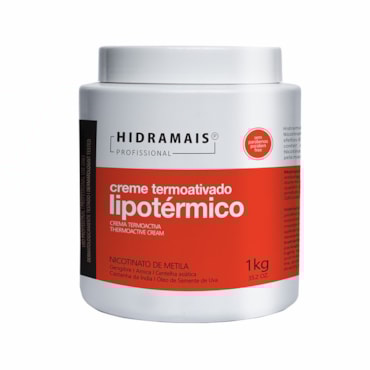 Creme Para Massagem Hidramais Termo Ativado 1Kg