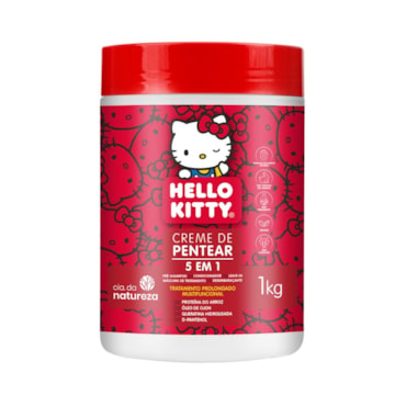 Creme Para Pentear Cia. da Natureza 5 Em 1 Hello Kitty 1kg