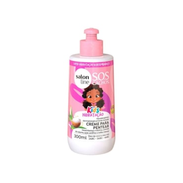 Creme Para Pentear Infantil Salon Line Sos Kids 300Ml 