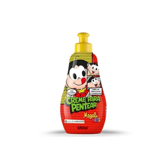 Creme Para Pentear Infantil Turma Da Mônica Cabelos Ondulados 250ML