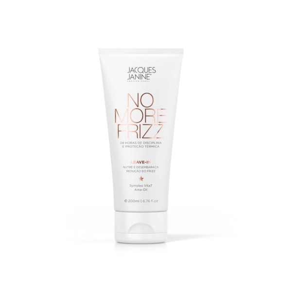 Creme Para Pentear Jacques Janine Leave In No More Frizz 200ml