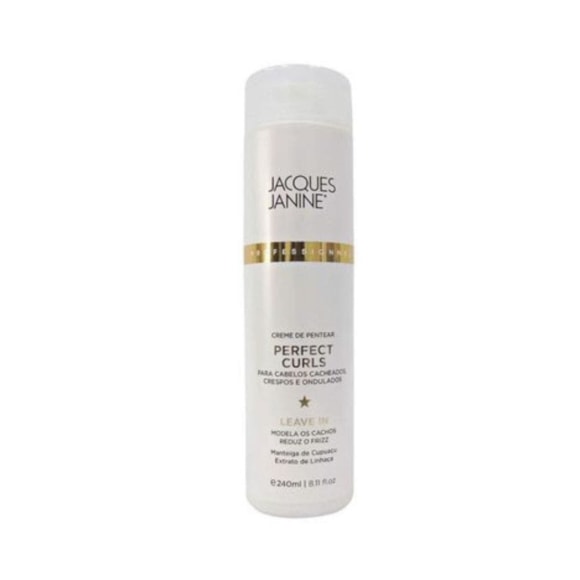 Creme Para Pentear Jacques Janine Leave In Perfect Curls 240ml