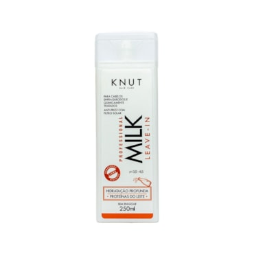 Creme Para Pentear Leave In Milk Knut 250ml