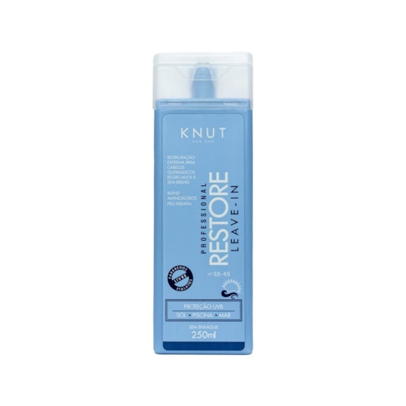Creme Para Pentear Leave In Restore Knut 250ml