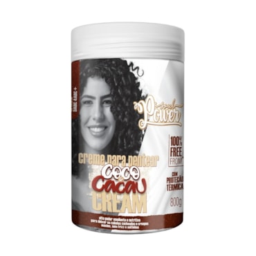 Creme Para Pentear Leave In Soul Power Coco E Cacau Cream