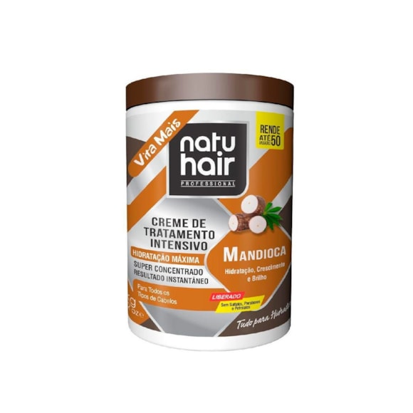 Creme Para Pentear Natuhair Mandioca 1Kg