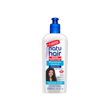Creme Para Pentear Natuhair Sos Redução Volume Manutenção Intensiva 300ml