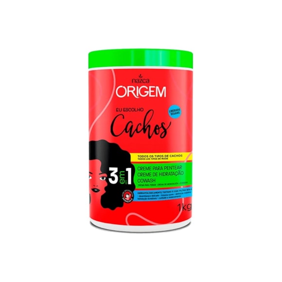 Creme Para Pentear Nazca Leave In Origem 3 Em 1 1Kg