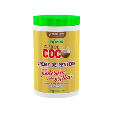 Creme Para Pentear Novex Coco 1Kg