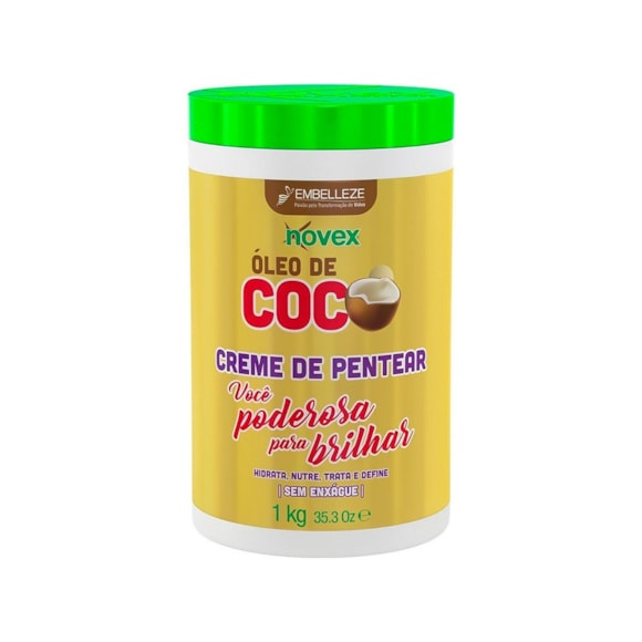 Creme Para Pentear Novex Coco 1Kg