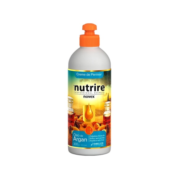 Creme Para Pentear Nutrire Novex Óleo De Argan 300g