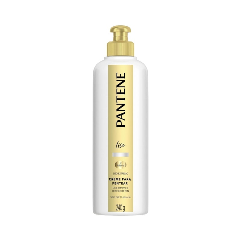 Creme para Pentear Pantene Liso Extremo 240G