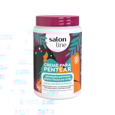 Creme Para Pentear Salon Line Definição Antifrizz 1kg