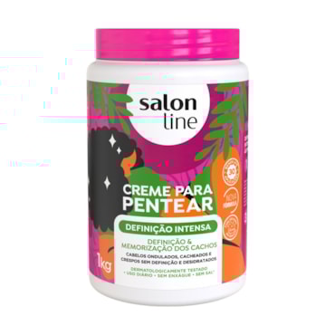 Creme Para Pentear Salon Line Definição Intensa 1Kg