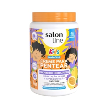 Creme para Pentear Salon Line Maracujá Kids Hidratante 1kg