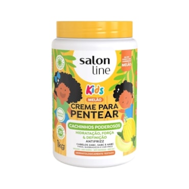 Creme para Pentear Salon Line Melão Kids Poderosos 1kg
