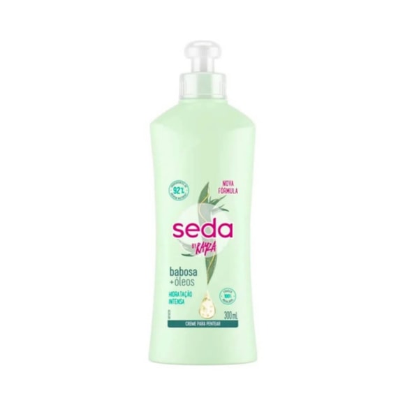 Creme Para Pentear Seda Babosa Mais Óleos 300ml