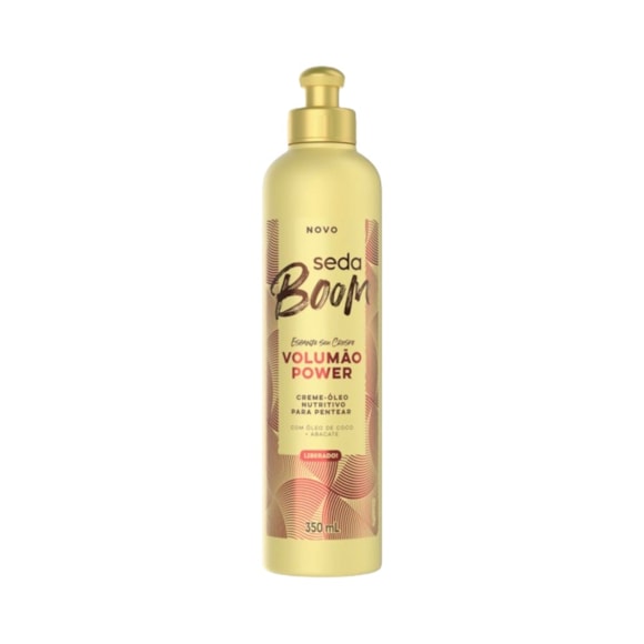 Creme Para Pentear Seda Boom Volumão Power 350ml