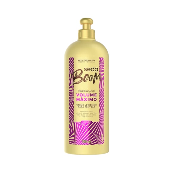 Creme para Pentear Seda Boom Volume Máximo 700ml