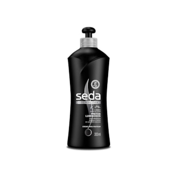 Creme Para Pentear Seda Pretos Luminosos 300Ml