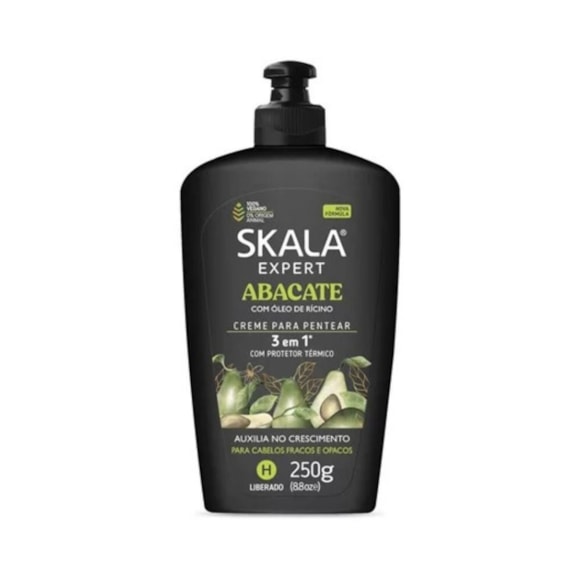 Creme para Pentear Skala Expert 3x1 Abacate 250gr