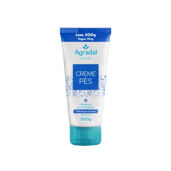 Creme Para Pés Agradal Hidratação Intensa