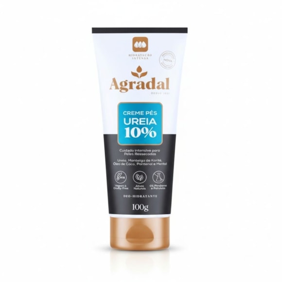 Creme Para Pés Agradal Ureia 10% 100g