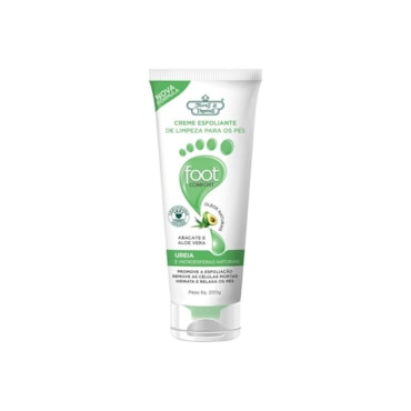 Creme Para Pés Flores e Vegetais Esfoliante 200g