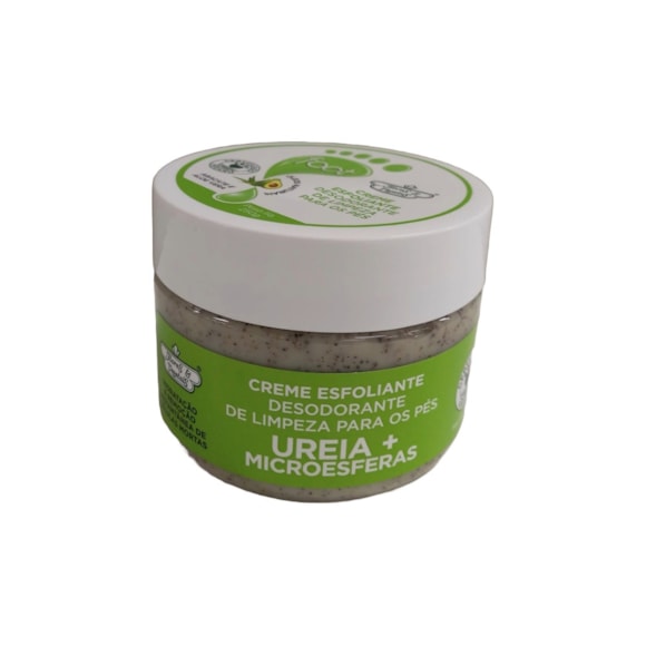 Creme Para Pés Flores E Vegetais Esfoliante 250g