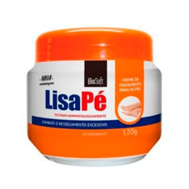 Creme Para Pés Lisape 120g