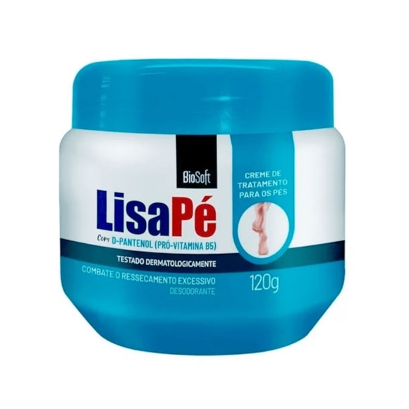 Creme Para Pés Lisape D Pantenol Desodorante 120g